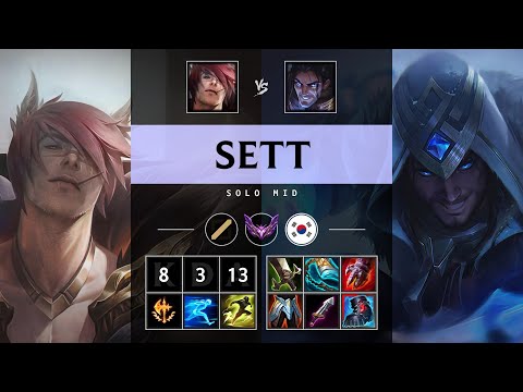 Sett Mid vs Sylas: Dominating - KR Master Patch 25.S1.2