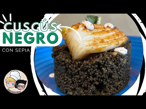 Cuscús negro con sepia ¡UN COUS COUS IMPRESIONANTE!