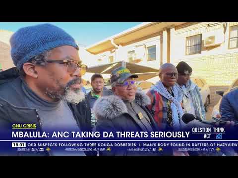 ANC taking DA threats seriously Mbalula