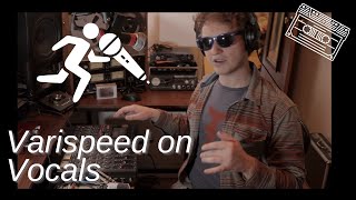 Video thumbnail for How to Use Tape Speed or Varispeed to Affect Vocal Sounds on the TASCAM Porta Two by Made on Tape