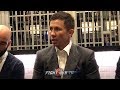 GENNADY GOLOVKIN ON DANIEL JACOBS SAYING HE BEAT HIM & HAVING A FAIR SHOT IN THE CANELO FIGHT