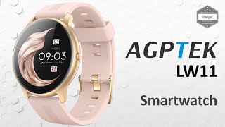 AGPTEK LW11 Smartwatch – LW11 Connected Watch – FitCloud Pro App – Android & IOS – Unboxing