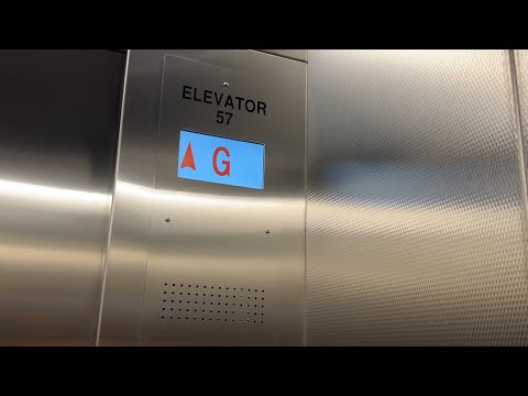 NEWLY modded Westinghouse/Schindler 6400 Staff elevator – Hillman Library – Uni. of Pittsburgh – PA