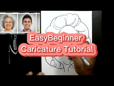 Easy Caricature Tutorial For Beginners