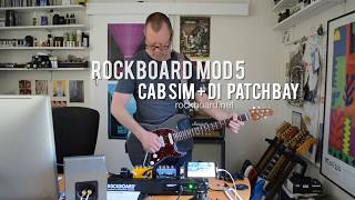 Video thumbnail for Rockboard: Mod 5 Cab Sim + DI Patch Bay by Brett Kingman