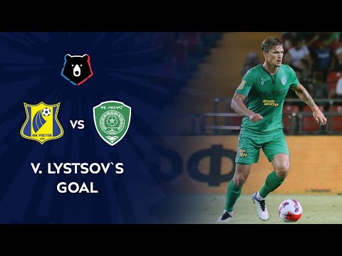 Lystsov`s goal in the match against Rostov