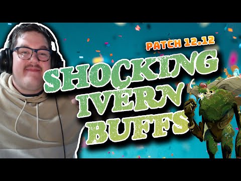 Is Ivern FINALLY PLAYABLE?? Patch 12.12 is bringing the BUFFS!