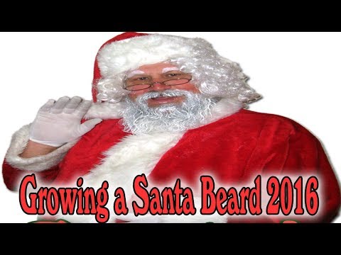 Growing a Santa Beard 2016