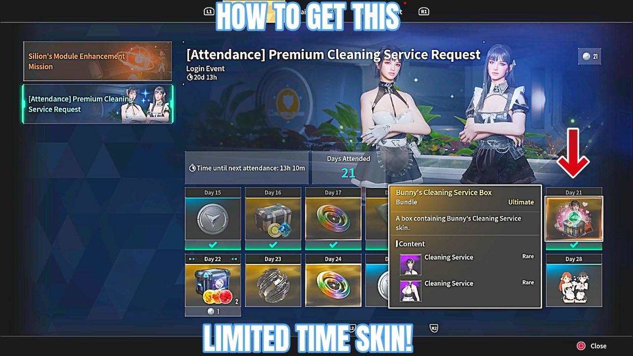 How To Get Bunny's Cleaning Service Skin!-The First Descendant