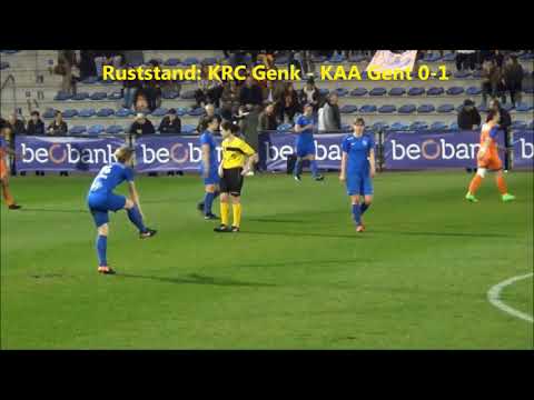 20180413 KRC Genk Ladies vs KAA Gent Ladies halve Finale BvB Samenvatting
