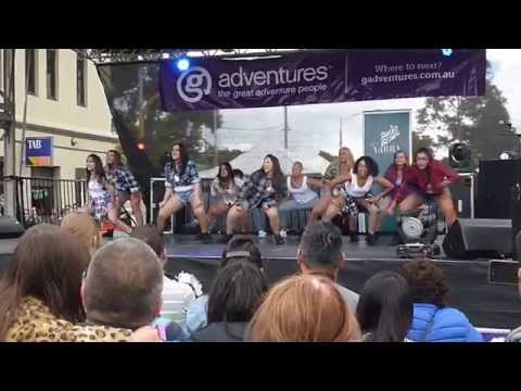 RakaTa Reggaeton Student Performance @ Johnston Street Hispanic Fiesta 2014