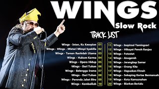 Download lagu 🎸 Wings Full Album Hits | Lagu Slow Rock Malaysia Terbaik 90an mp3