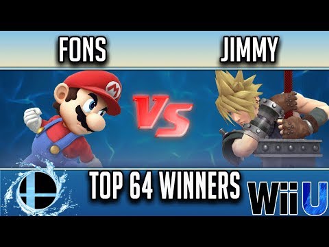 Smash'N'Splash 3 TOP 64 WINNERS - Fons (Mario) vs Jimmy (Cloud)