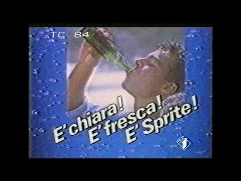 20/03/1987 - Italia 1 - Spot: Sprite