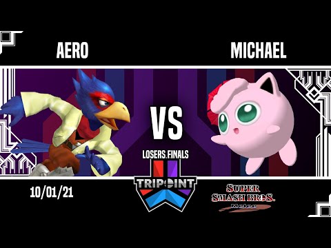 Tripoint Smash 114 - Losers Finals - Aero(Falco) Vs. Michael(Jigglypuff)