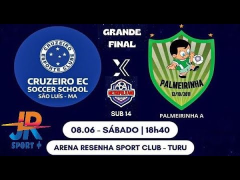 CRUZEIRO X PALMEIRINHA - GRANDE FINAL - METROPOLITANO - FUT 7 - SUB 14 (2024)