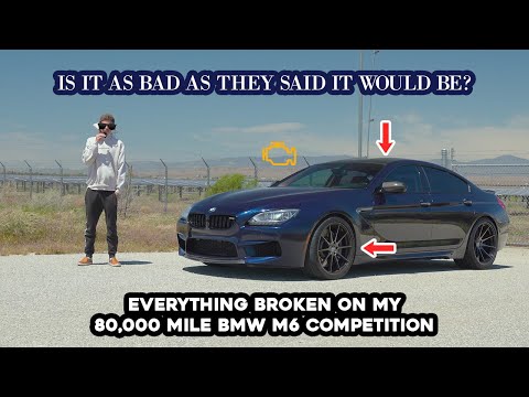 How Broken is an 80,000 Mile BMW M6?