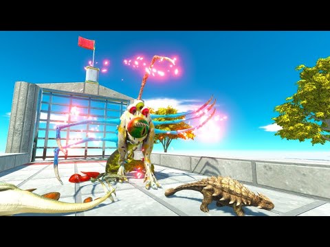 ESCAPE FROM THORN DEADLY MONSTER - DEATH TOUCH SUPER ALIEN | 🦖 Animal Revolt Battle Simulator 🦕