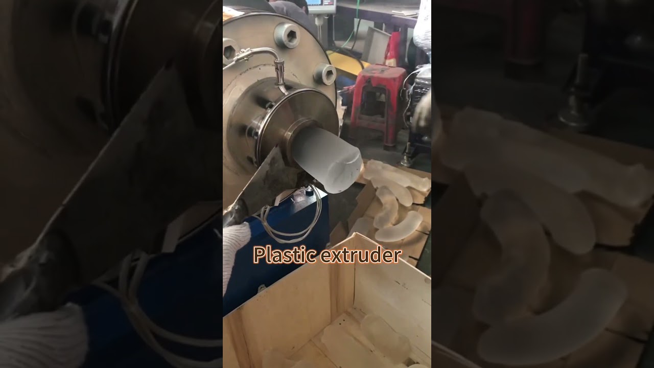 Plastic extruder machine #plasticmachine #extruder #extrudermachine