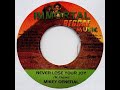 Mikey General - Never Lose Your Joy