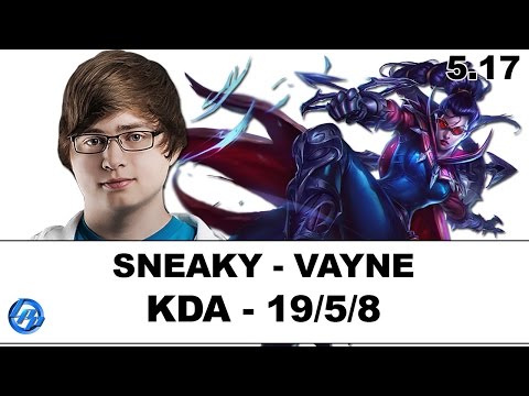 C9 Sneaky - Vayne vs Sivir - Kr Duo Balls