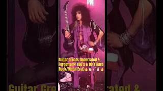 Guitar Greats Underrated &amp; Forgotten?! Part 1 (80’s &amp; 90’s Hard Rock/Metal Era)🤘🏻🎸🤘🏻