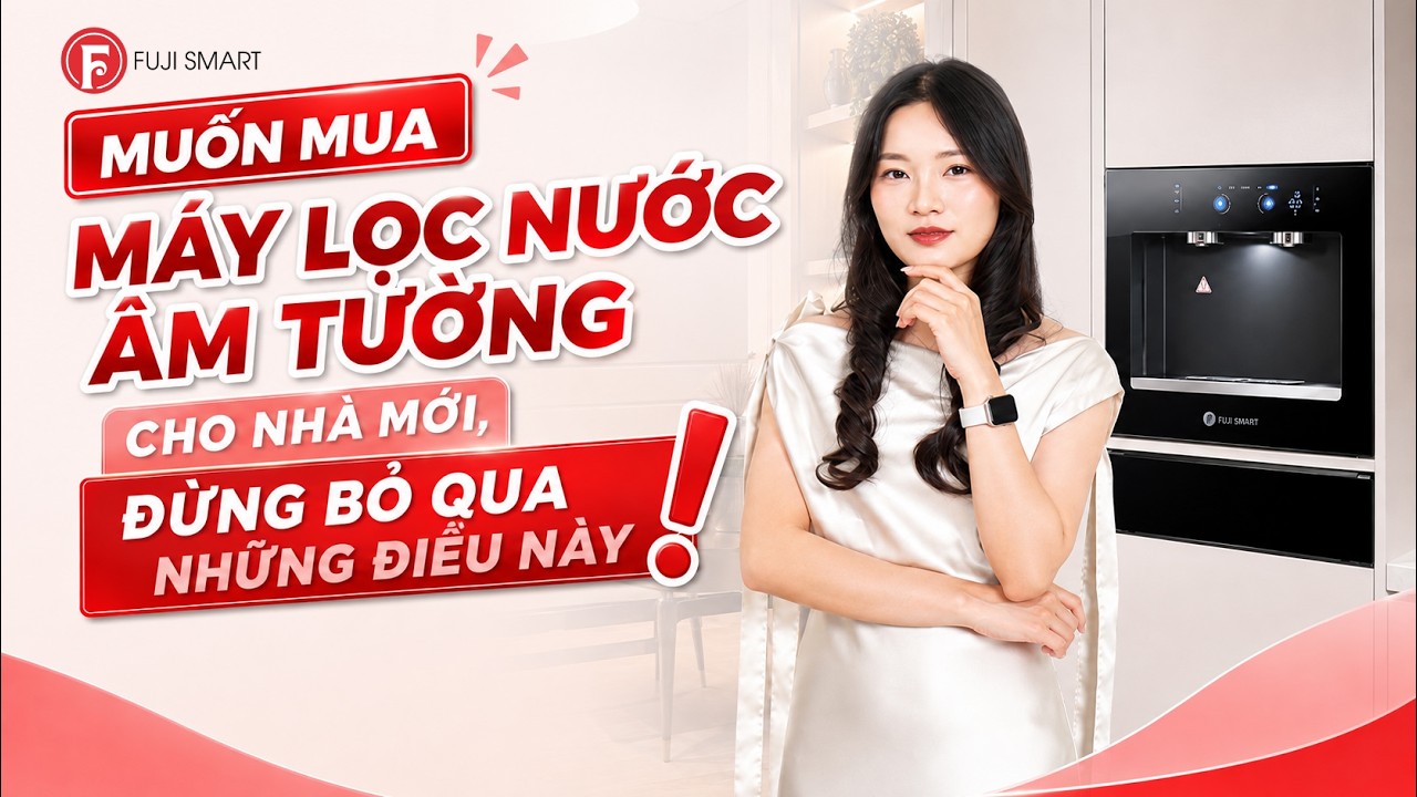 Muốn mua máy lọc nước âm tường cho nhà mới, đừng bỏ qua những điều này • Fuji Smart