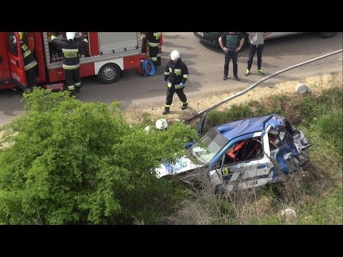 Big Rally Crash - Renault Clio - 6 Rajd Zamkowy 2016