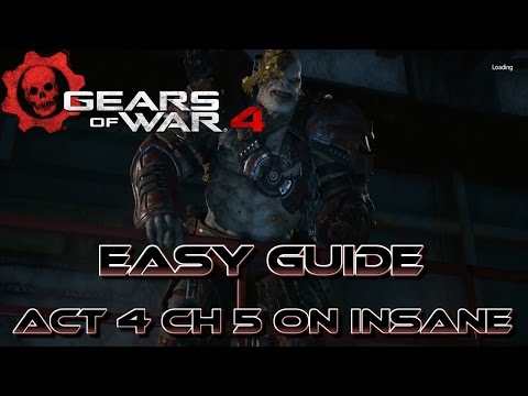 Gears Of War 4: How To Beat The Swarmak Boss Easy On Insane!