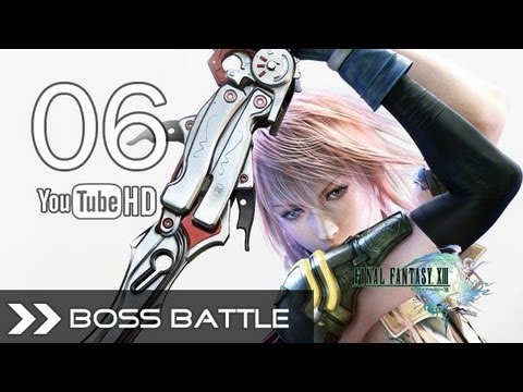 Final Fantasy XIII Walkthrough Gameplay - FF13 Part 6 (Anima Boss Battle & Cutscene) HD 1080p