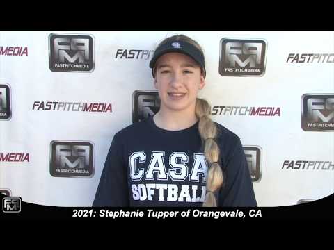 2021 Stephanie Tupper Shortstop Softball Skills Video - AASA Merrida 18 Gold