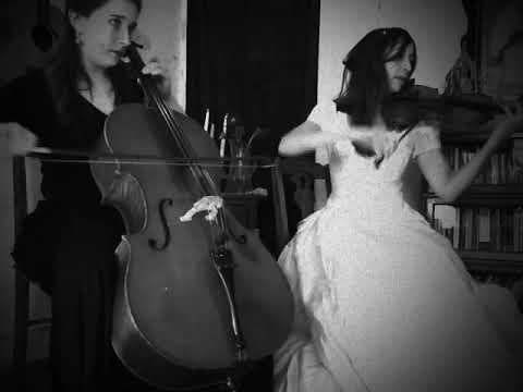 (violin) and Nora Barton (cello). Vampire Strings. Franz Schubert Piano Trio.