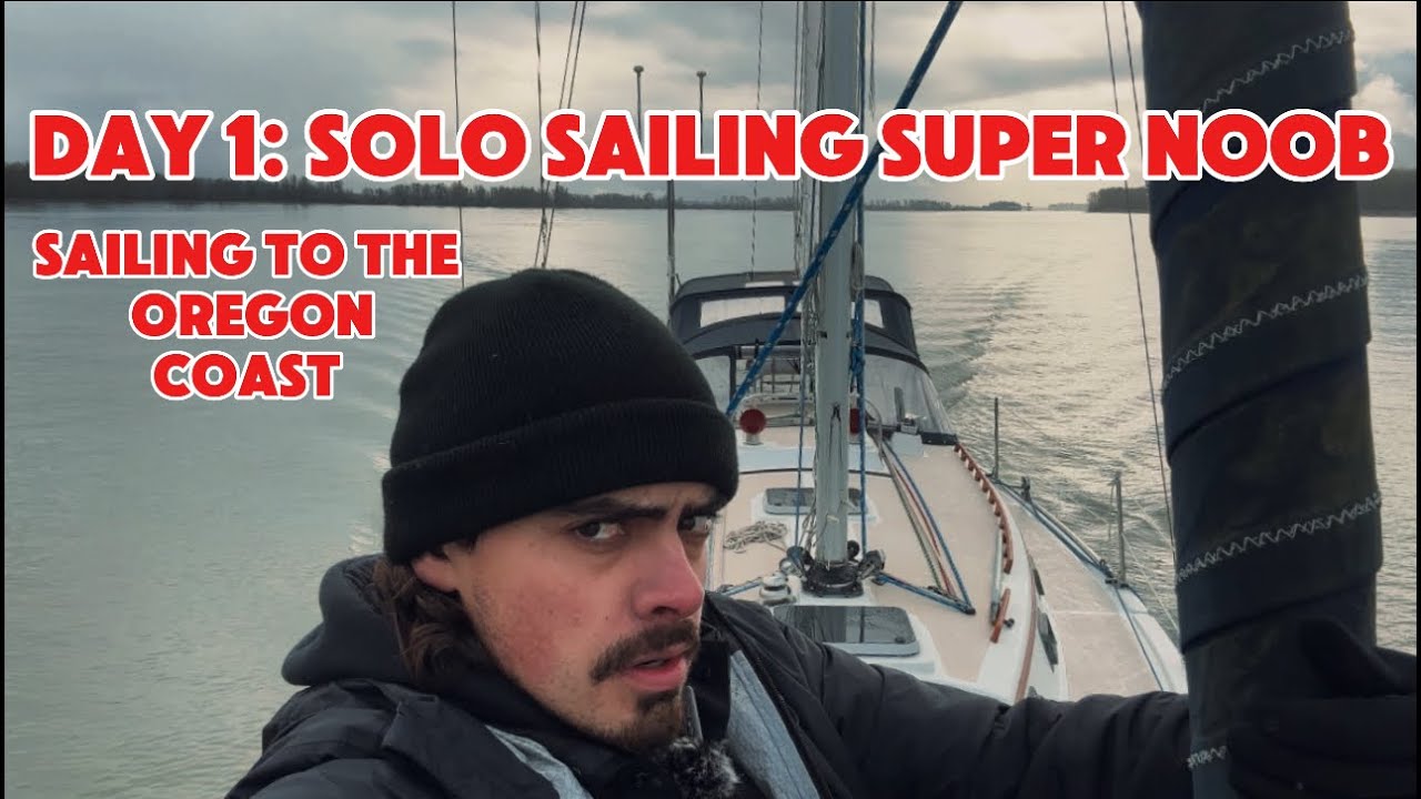 Can this guy really make it to Hawaii alone? Solo sailing super noob sails to the Oregon Coast.
