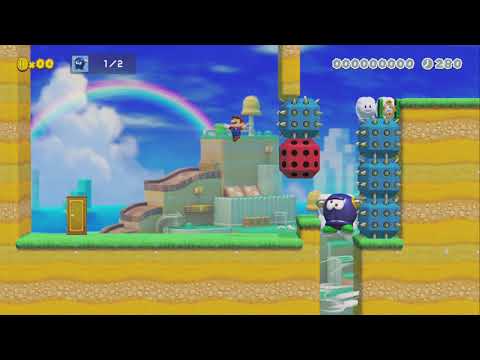New tecnic: the bully sault by Miau74 - Super Mario Maker 2 - No Commentary 1bx