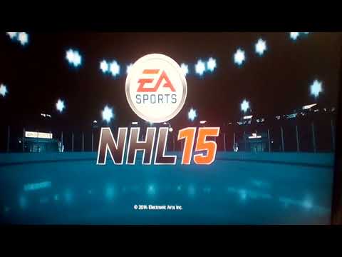 XBOX 360 EA SPORTS NHL 15 GAME OPENING INTRO