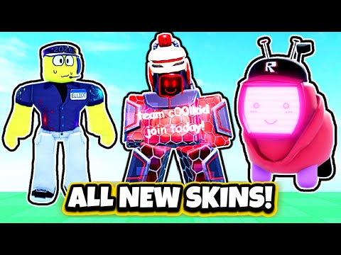 ALL HAPPY NEW YEAR SKINS in FORSAKEN V3.5.5 UPDATE! (Happy New Years 🎉)