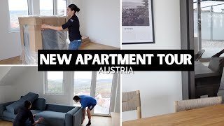 Austrian Apartment Tour + MOVING VLOG⎮ Brittney Trought