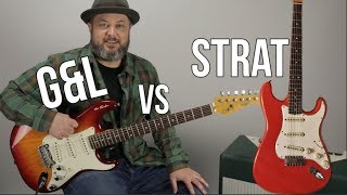 Video thumbnail for Fender Strat vs G&L S500 Which Do You Like More? by Marty Music