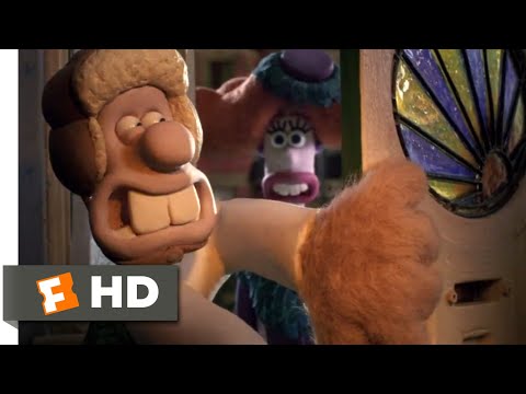 Wallace & Gromit: The Curse of the Were-Rabbit (2005) - Beauty & The Beast Scene (7/10) | Movieclips
