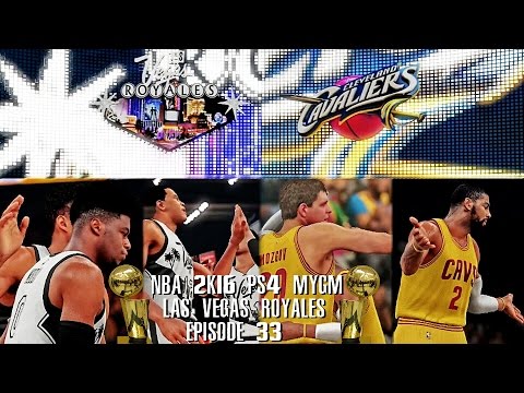 NBA 2K16 PS4 Las Vegas MYGM - PREVIEW OF THE FINALS!!! (EP.33)