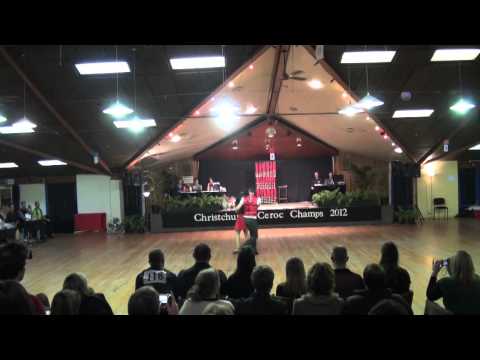 Christchurch Ceroc Champs 2012_Stuart and Lisa showcase