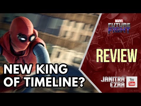 [Marvel Future Fight] Spider-Man Homecoming Uniform Timeline Battle Test