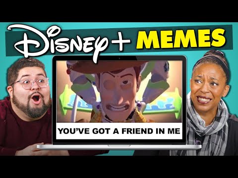 Adults React to Disney+ Memes (Baby Yoda, Disney+ And Thrust, And More)