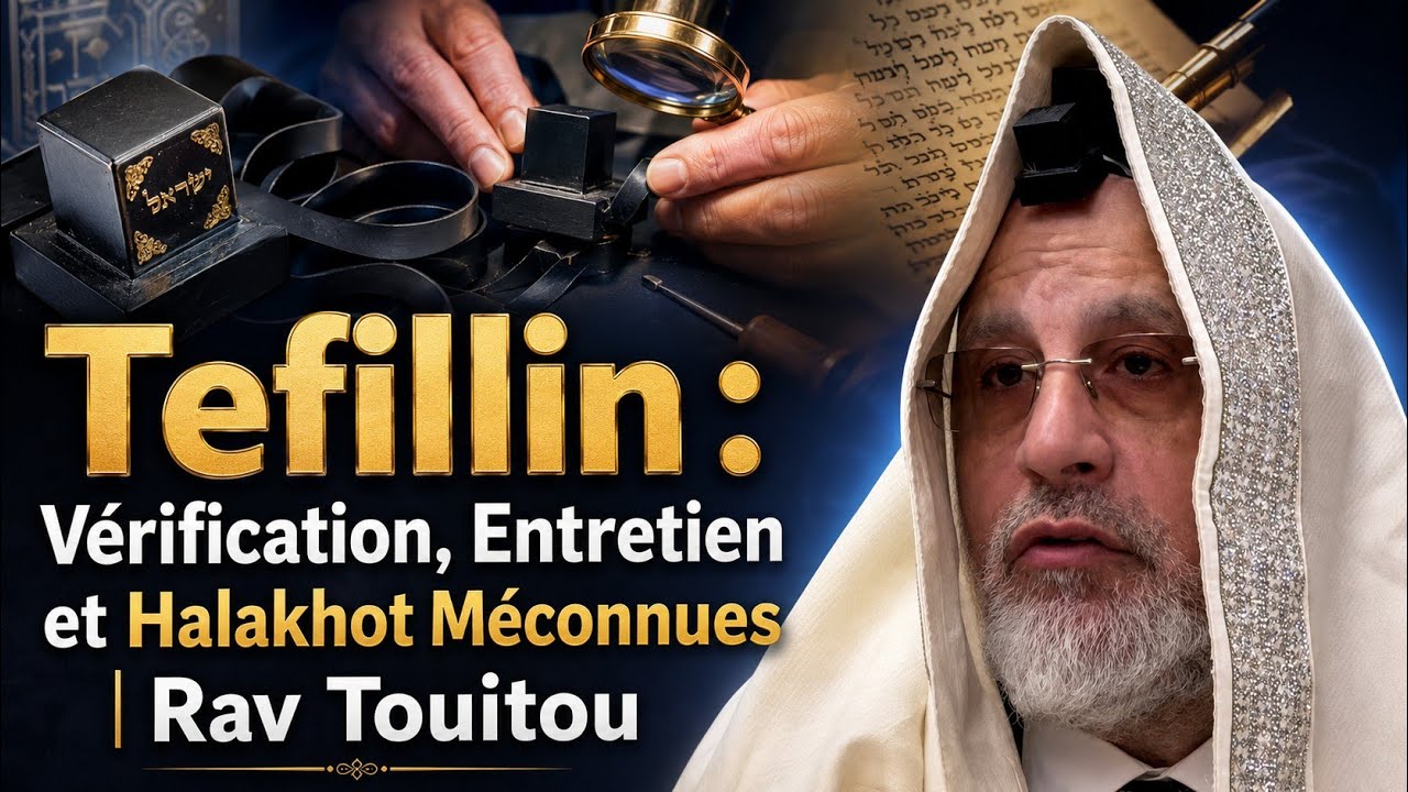 Tefillin : Vérification, Entretien et Halakhot Méconnues | Rav Touitou