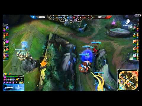Secret Alistar fail vs SKT LCK summer 2015 W7D4
