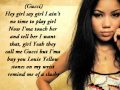 Jhene Aiko ft Miguel Hoe LYRICS ON SCRE