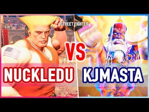 SF6 🔥 Nuckledu (Guile) vs Kjmasta (Dhalsim) 🔥 Street Fighter 6