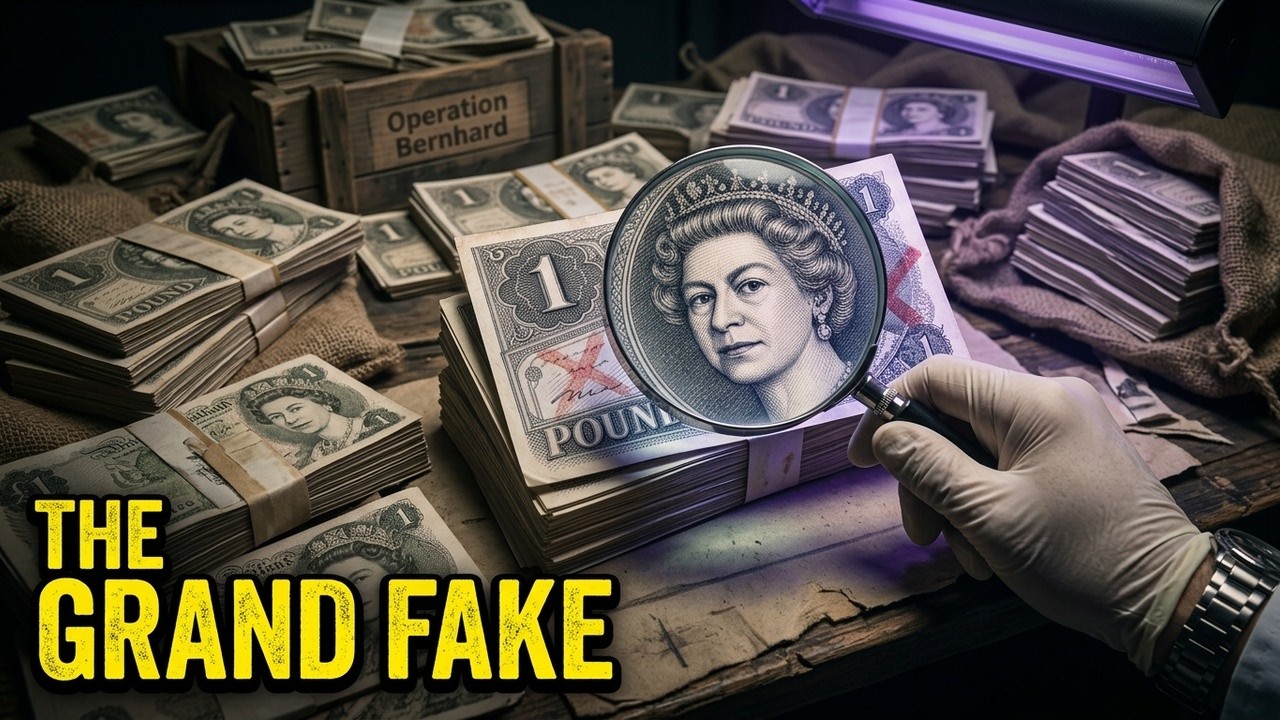 The Secret Nazi Money Factory That Almost Broke Britain