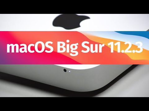 How to Update to macOS Big Sur 11.2.3 - Mac mini & Mac mini M1