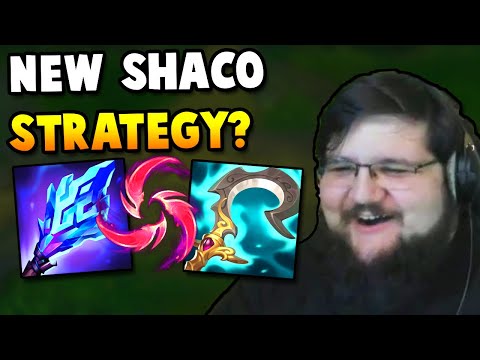 PINK WARD IS ABOUT TO GET CHALLENGER WITH HIS *NEW* SHACO SUPPORT STRATEGY